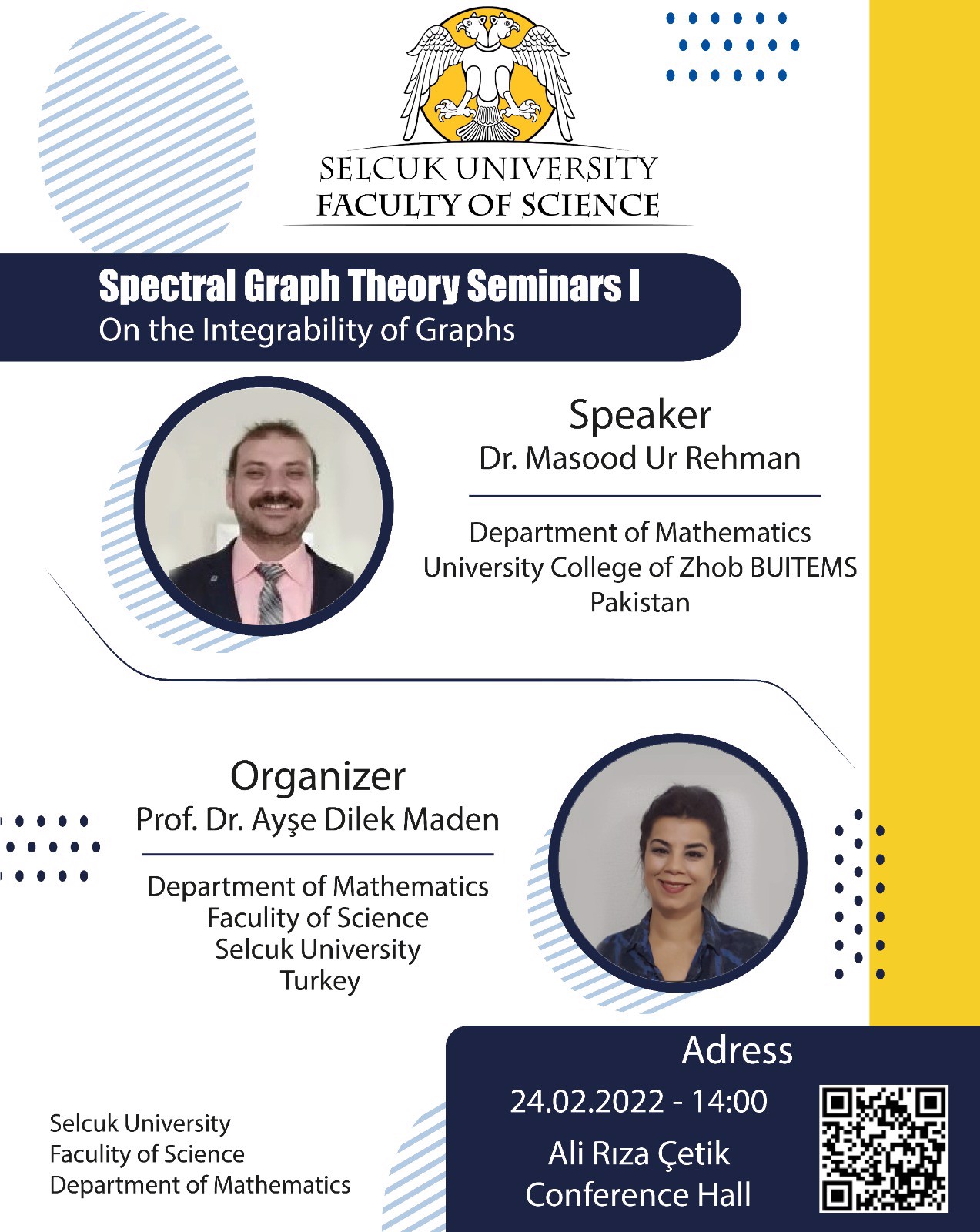 Spektral Grafik Teori Semineri-I